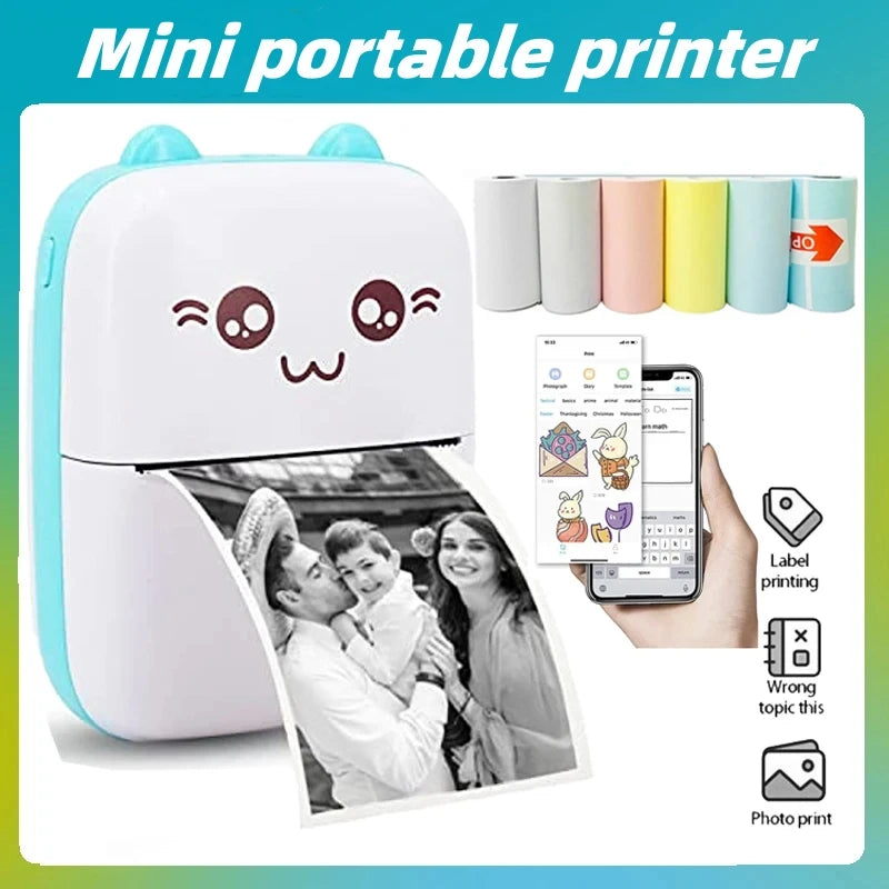 Mini CAT Thermal Bluetooth Printer